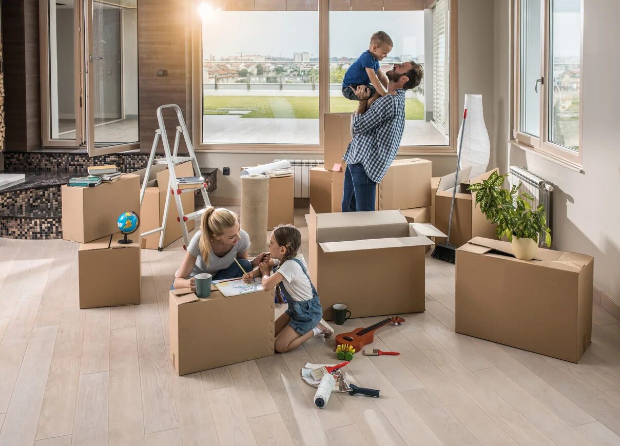 Happy moving