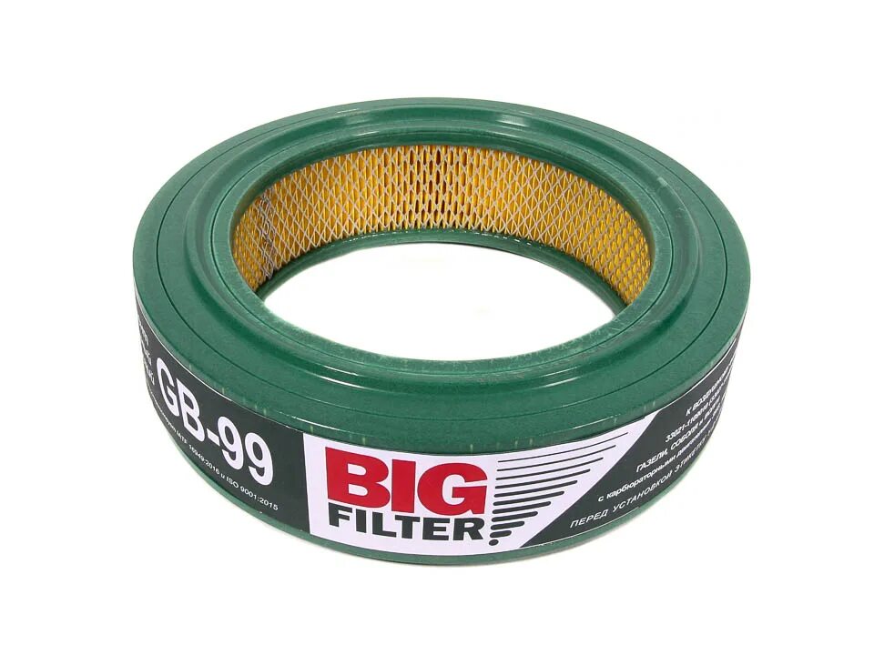 Фильтр воздушный big Filter GB-99. Фильтр воздушный ГАЗ 402дв big Filter GB-99. Фильтр воздушный ГАЗ 402 дв. Gi-99. Фильтр воздушный 402 дв.Волга, Газель GB-99 (big). Фильтр воздушный 402 двигатель