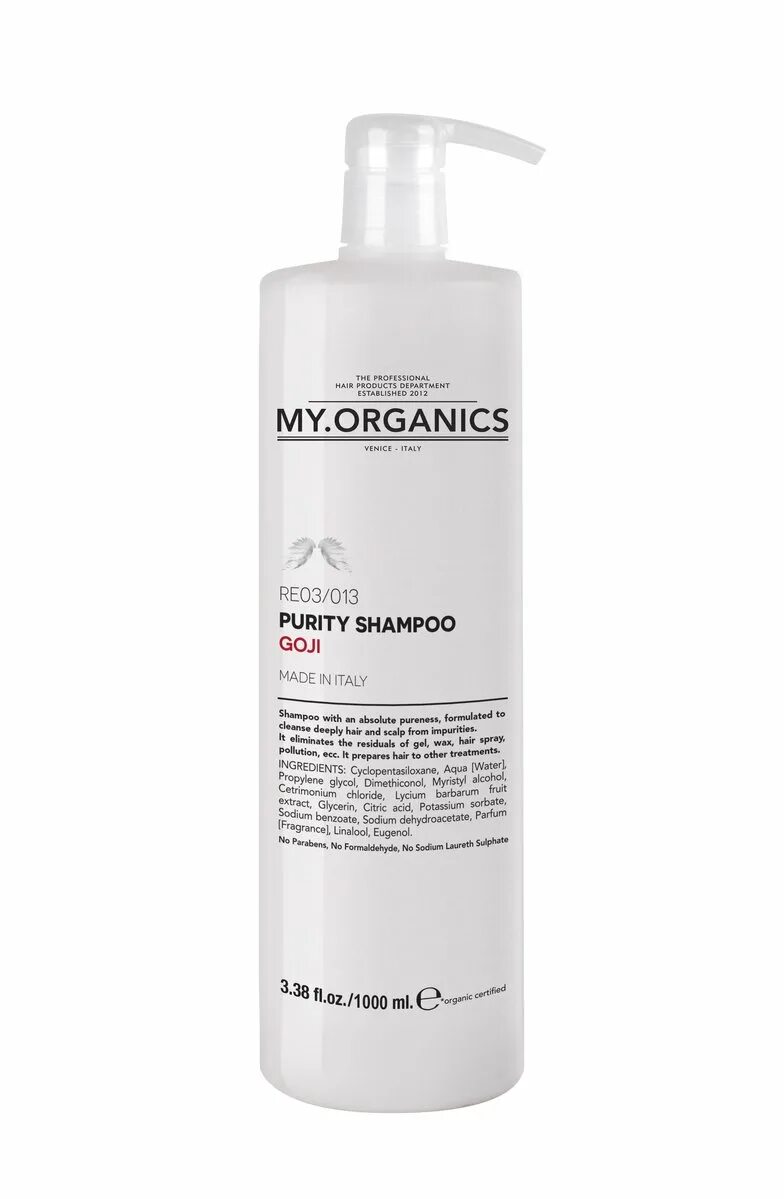 High purity маска для волос. My Organics для волос Goji. Шампунь my Organics. Purifying Shampoo 1000 ml. Шампунь с ментолом 1000мл.