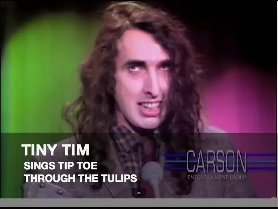 Tiny tim tiptoe through the. Тини тим. tiny tim - tip-toe through the tulips. tip toe thru&#039; the tulips with me tiny tim.