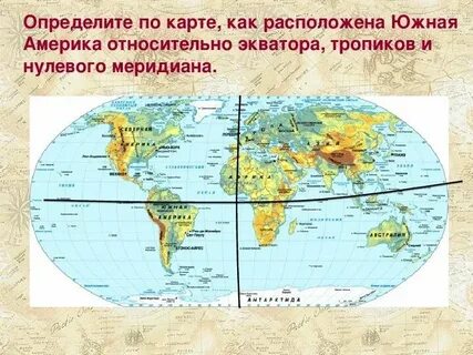 Индийский океан относительно тропиков