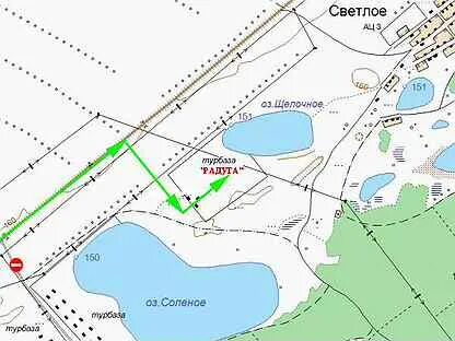 Гуселетово на карте