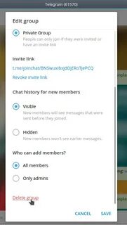 This invite link has expired