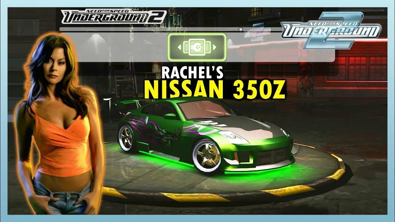 Nfs 2 слушать. Рейчел underground 2. need for speed underground 2 nissan 350z рейчел. ниссан 350z андеграунд 2 рейчел. рейчел из nfs underground 2.
