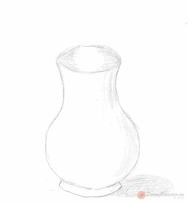 Ваза с рисунком. Кувшин для рисования. Ваза карандашом. Рисование вазы.