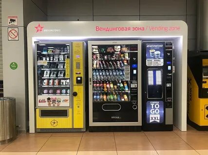 Площадь вендингового аппарата