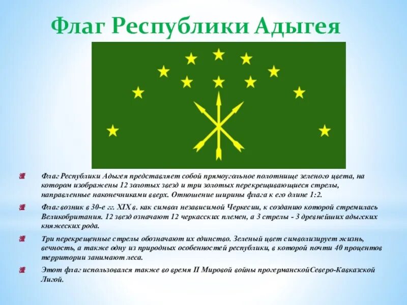 Сколько звезд на флаге третьей по размеру. Флаг Республики Адыгея Адыгея. Герб Черкесов адыгов. Черкесский флаг. Флаг алыгнюеи.