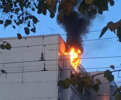 Пожар на туполева