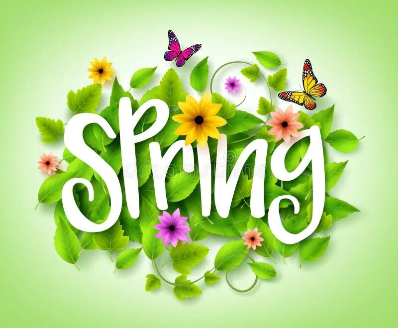 Spring is in