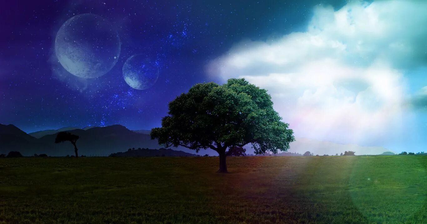 день и ночь. обои смена суток. день и ночь. пейзаж день и ночь. пиксельное небо.