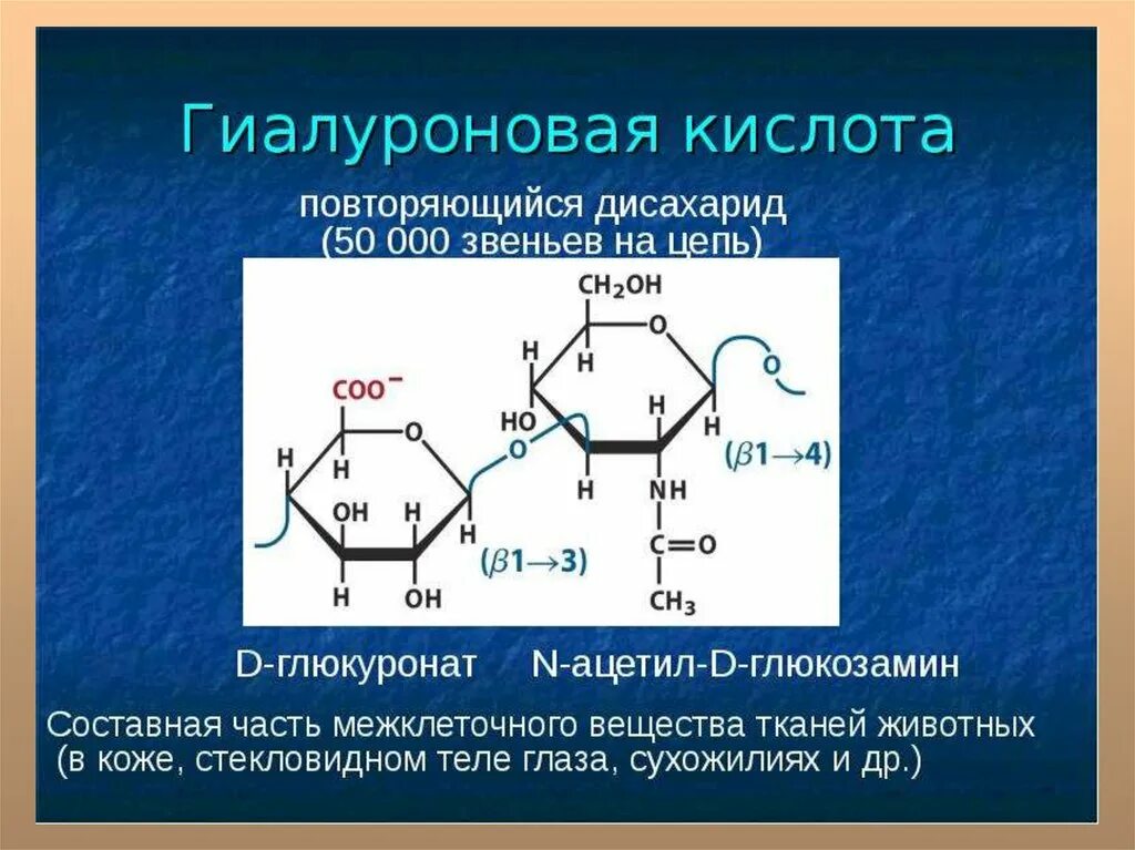 Гиалуроновая кислота что это такое. Фрагмент гиалуроновой кислоты формула. Хондроитин 4 сульфат строение. Хондроитин сульфат фрагмент молекулы. Хондроитин 6 сульфат формула.