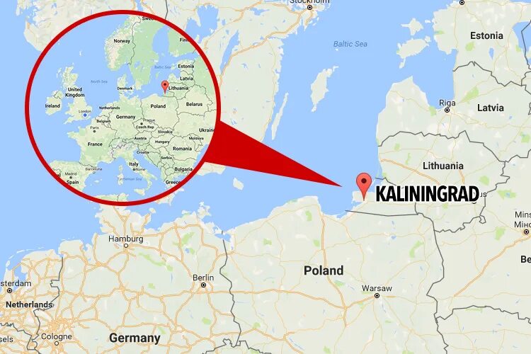 Калининград где д