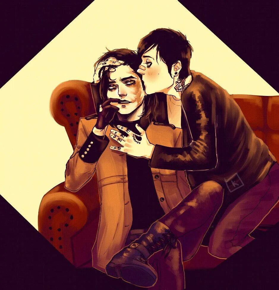 Frerard Art. Фрэрард 18. MCR Art frerard. Frerard Art NC-17. Romance фанфик