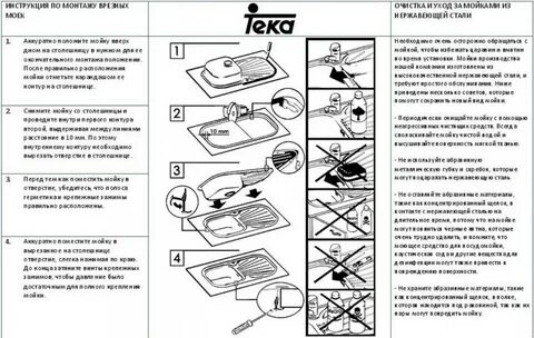 Как собрать мойку на кухне инструкция