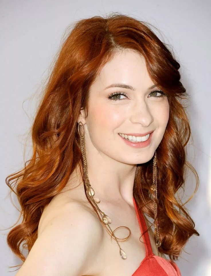 Blacked red hair