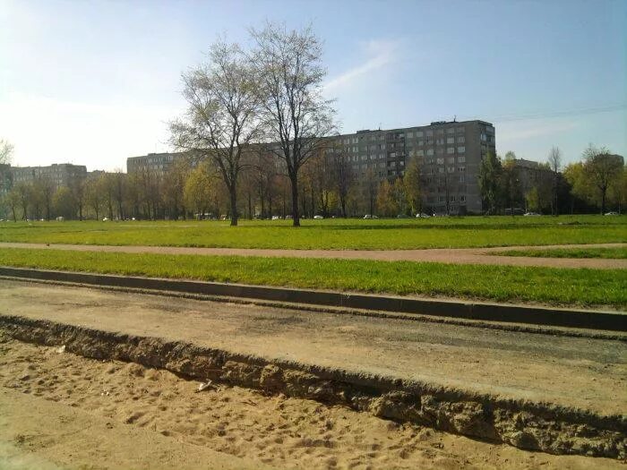 Огнева парк. Дальневосточный проспект санкт-петербург 34. Парк на улице крыленко. Бульвар на улице крыленко. Улица крыленко ленинград.