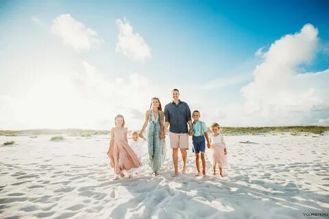 Family beach