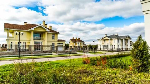 Поселок живописный дома