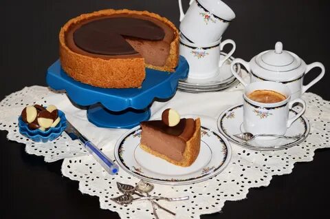 Картинка тортик с кофе