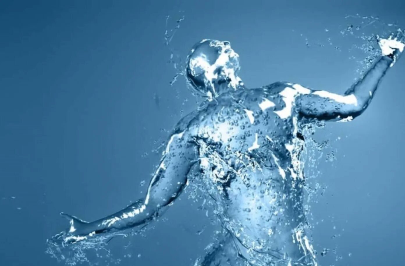 Человек из воды. Вода и человек. Тело человека состоит из воды. Человечек из воды. Из капель воды состоит