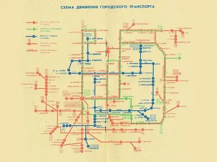 Автобусные транспортные маршруты
