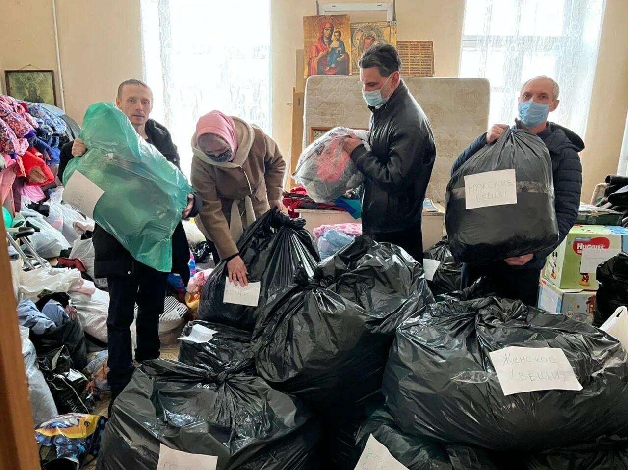 Поддержка вынужденных переселенцев