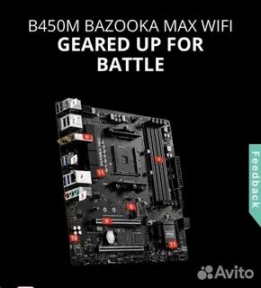 Материнская плата msi b450m bazooka max wifi