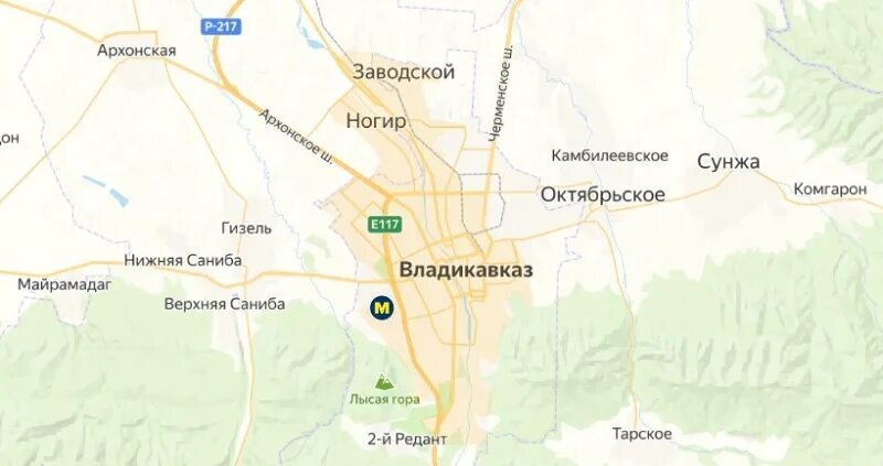На какой высоте находится владикавказ. Карта россии с городами владикавказ. яндекс карта владикавказ. карта города владикавказ. карта г.владикавказа с улицами.