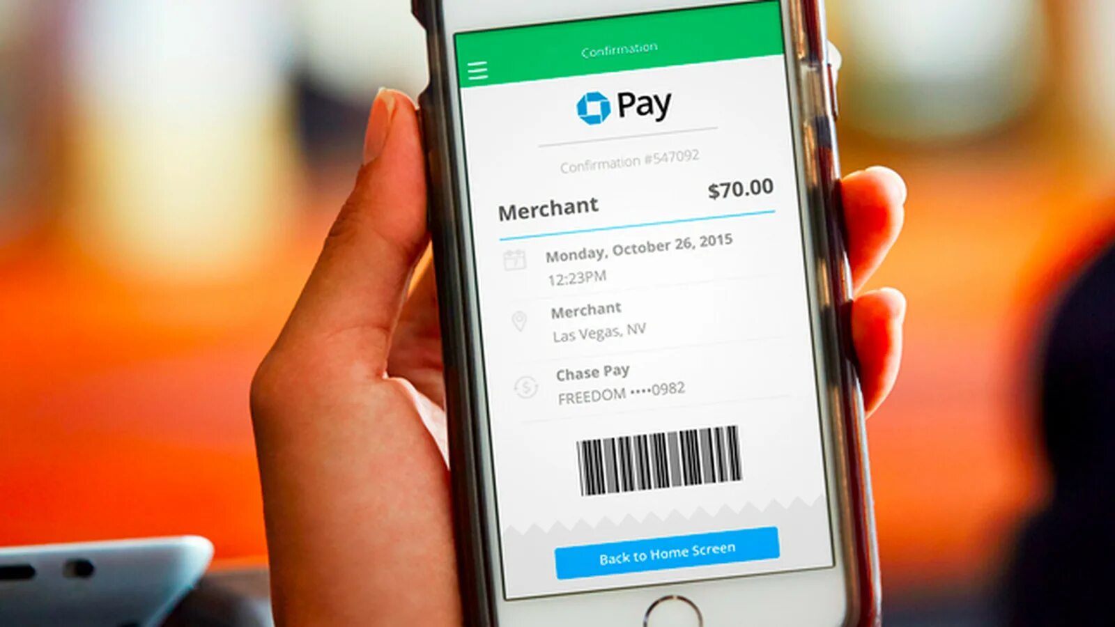 Payment successful