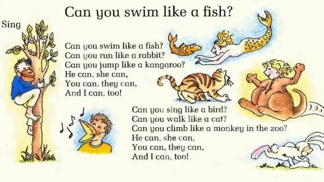 I like to be a fish. Can you Swim like a Fish текст. Can you Swim. A Fish can Swim. Can you Swim like a Fish песня.