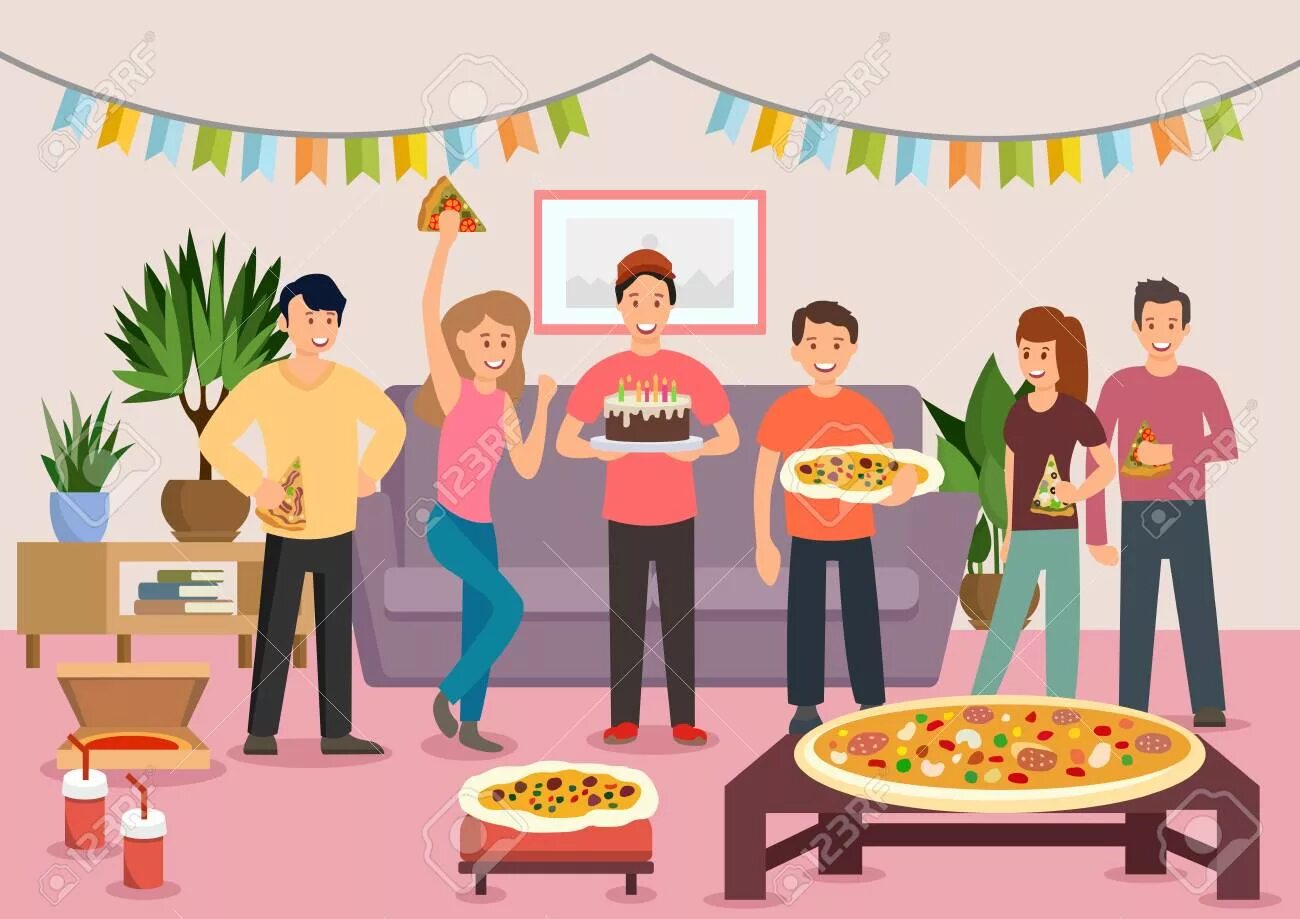 When we have a party
