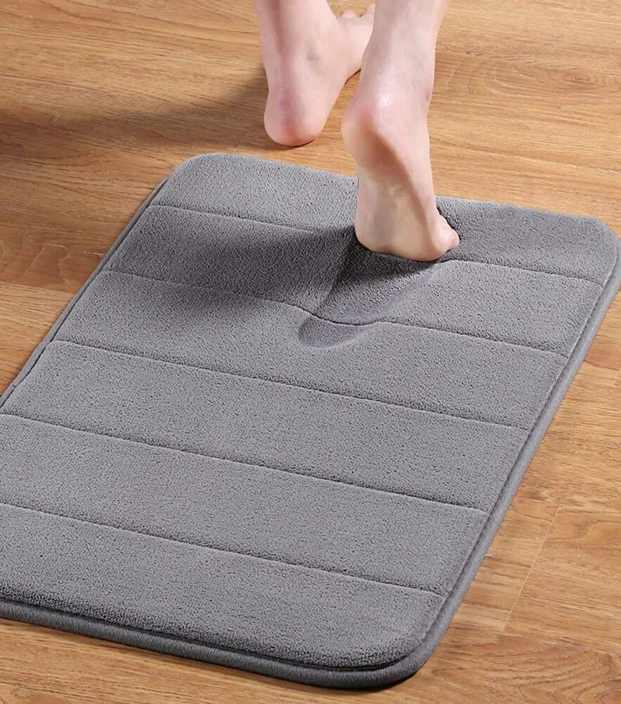 Коврик Memory Foam. Коврик Soft Step. Коврик в ванную. Коврик для ванной с эффектом памяти.