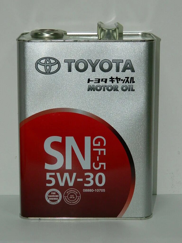Toyota 5w30 SM. Toyota 5w30 SN/CF gf-5 (4л). Тойота 5w30 4л железная. Масло моторное Тойота 5w30 артикул.