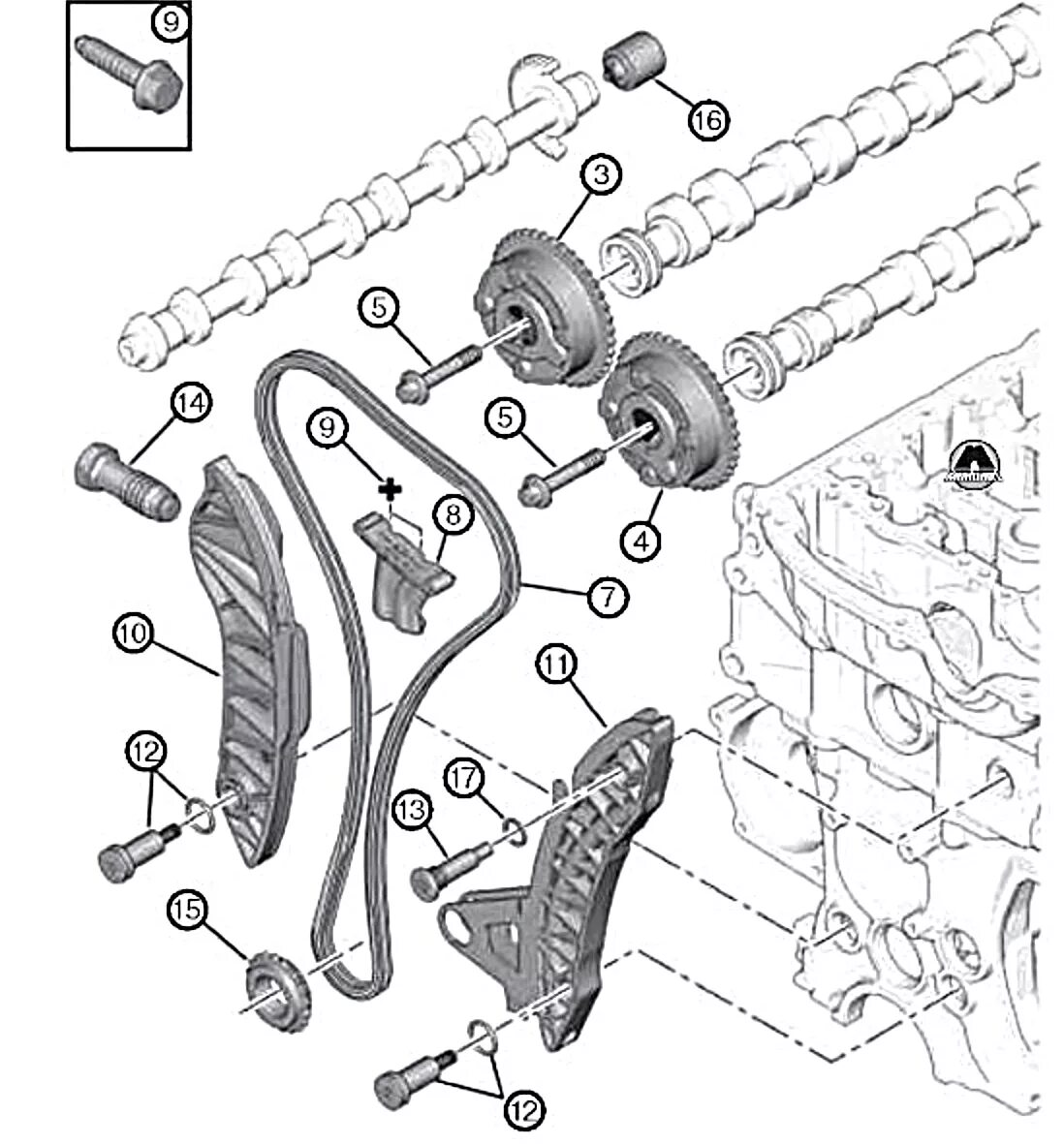 Метки грм с4. Цепь ГРМ Пежо 308 ep6. Пежо 308 метки цепи ГРМ. Цепь ГРМ Ситроен с4. Цепь ГРМ Peugeot Boxer 3.