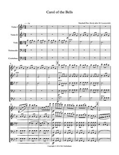 Carol of bells слова