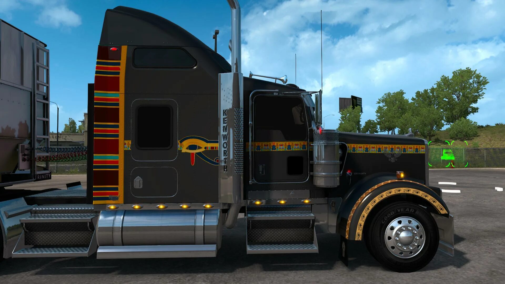 Грузовики версия 1. Kenworth w900 ATS. ATS 1.40 Kenworth w900. Американ трак симулятор Кенворт w900. Kenworth w900l 2021.