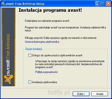 Antivirus setup