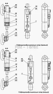 Гидроцилиндр ек 18
