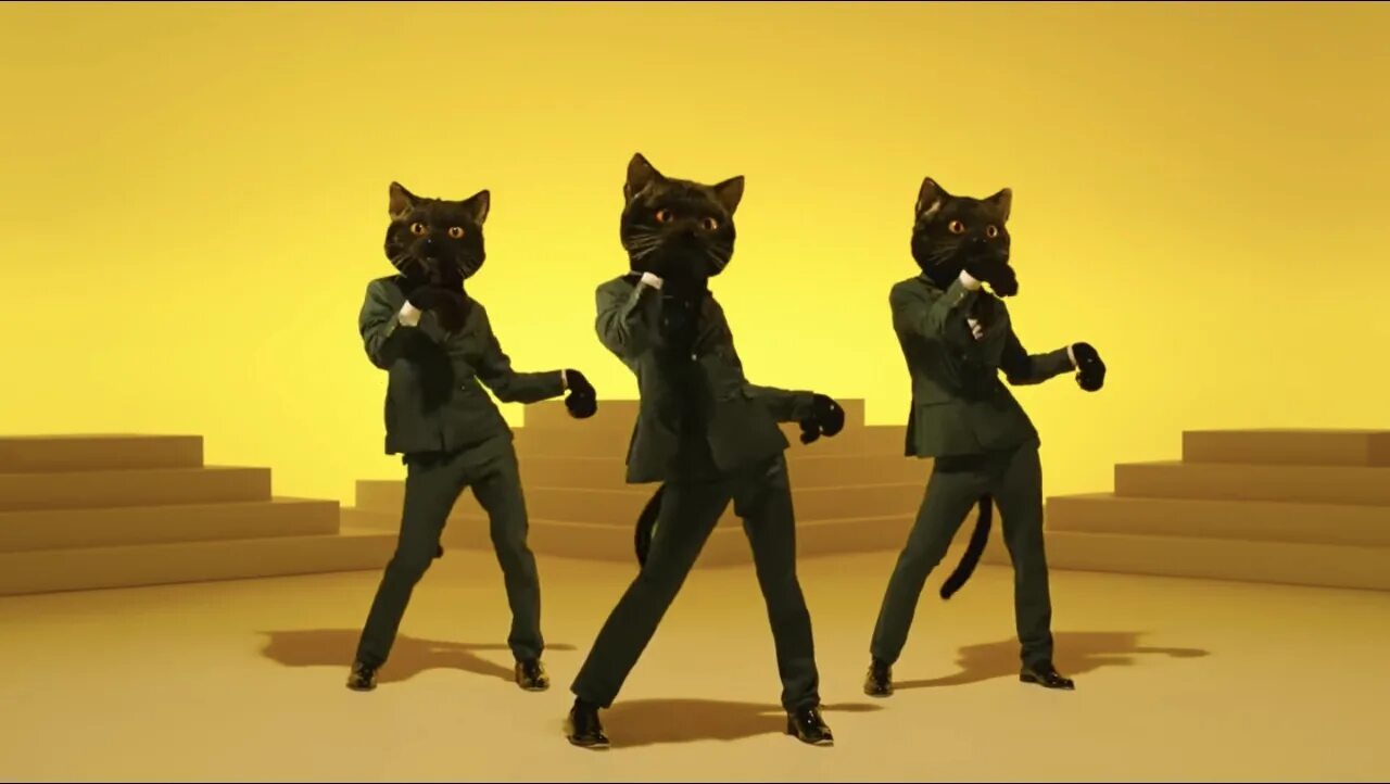 Маска песня танцы кот