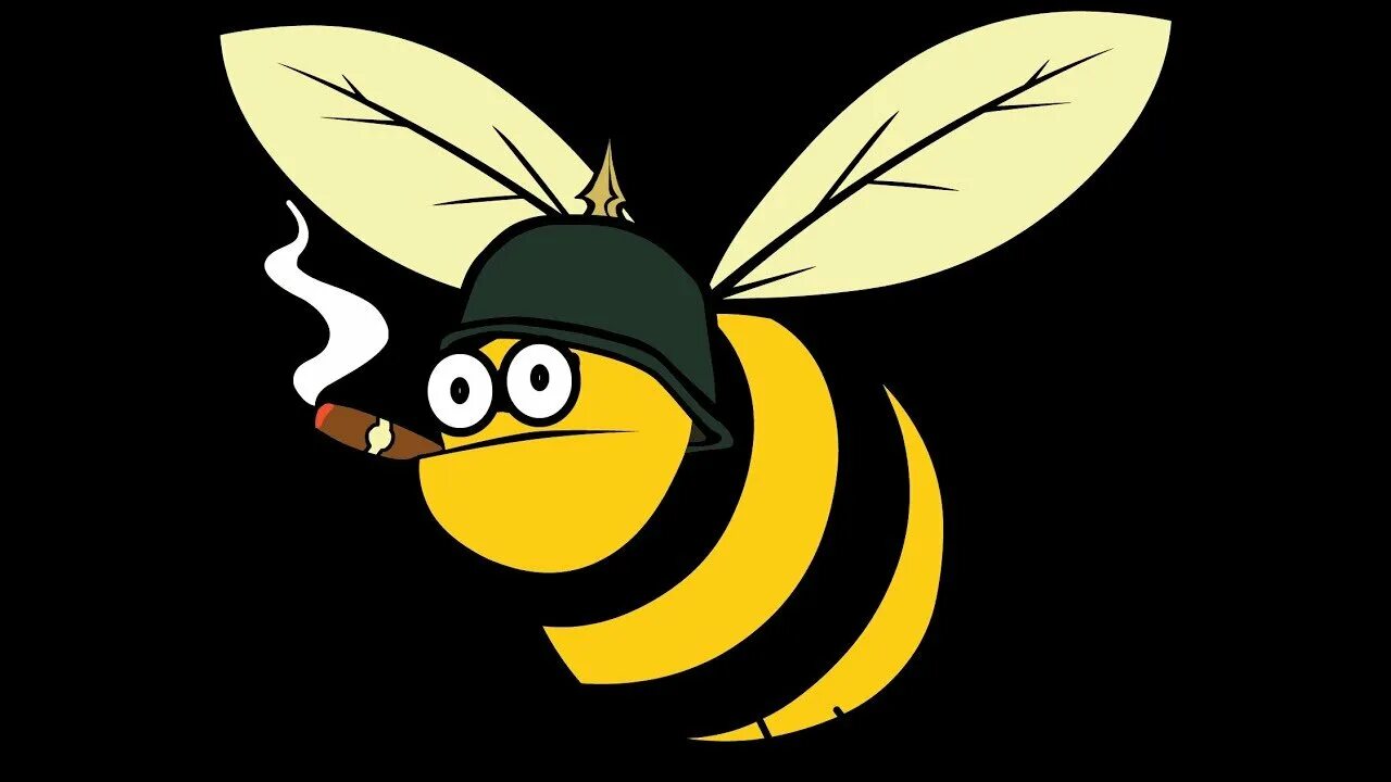 Гунсварм пчела. Злая пчела. Крутая пчела. Пчела на аву. Пчела уток