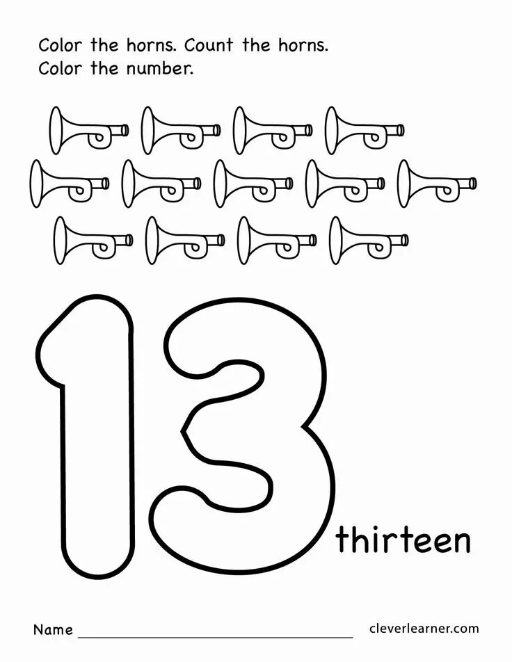 Numbers 1 14