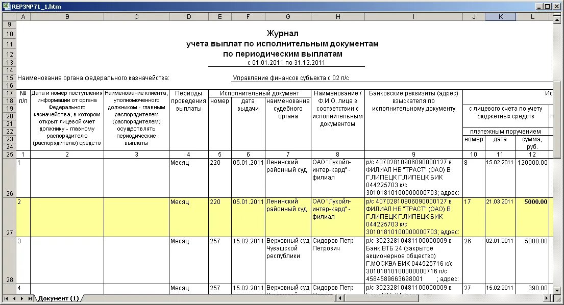 Учет документов полученных. Учет судебных дел таблица. Журнал учета судебных дел. Журнал по учету документов. Журнал исполнительных листов.