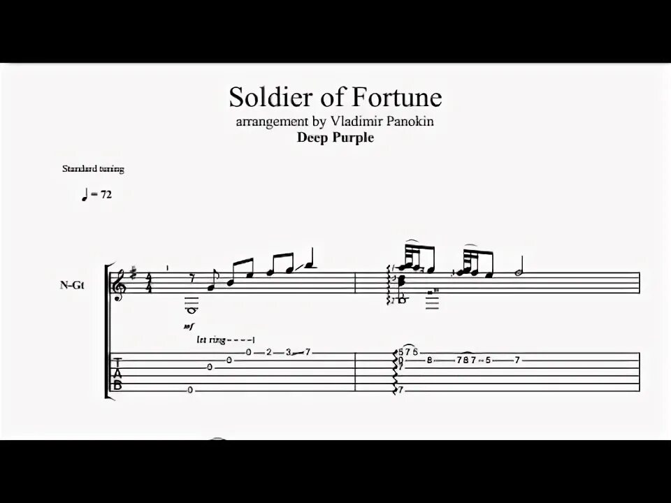 Soldier of Fortune Ноты. Deep Purple Soldier of Fortune Ноты. Солдат фортуны Ноты для гитары. Soldier of Fortune Deep Purple табы. Дип перпл солдаты фортуны