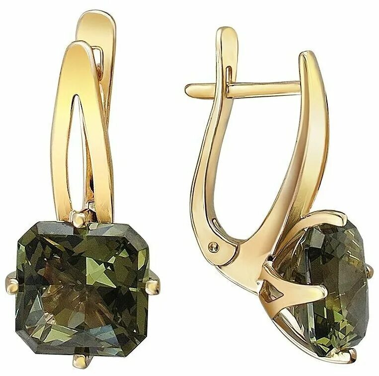 золотые пусеты с фианитами. эстет серьги из жёлтого золота 01с0313218. аметист топаз серьги золотые эстет. серьги эстет. золотые серьги эстет 01s163148zh.