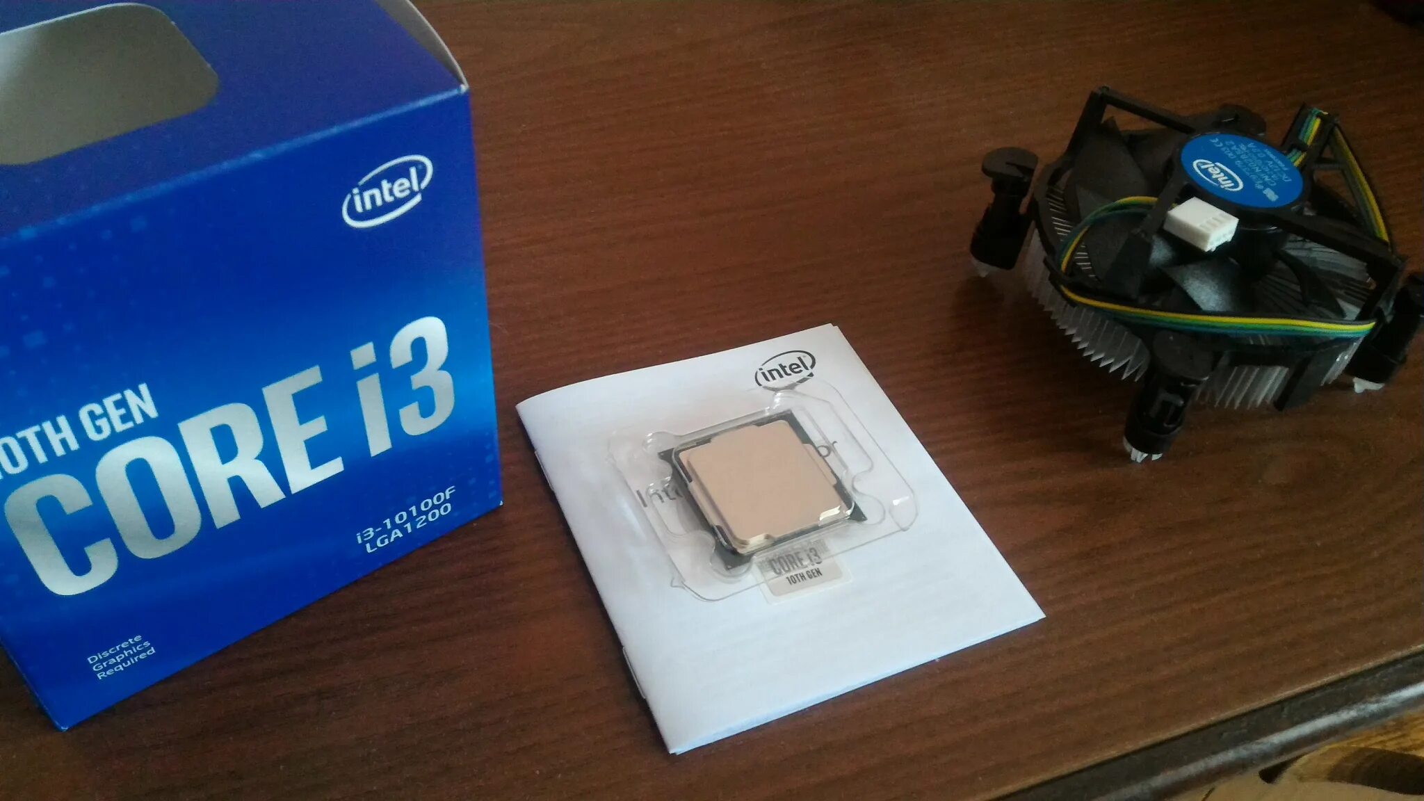 Intel core 10100f