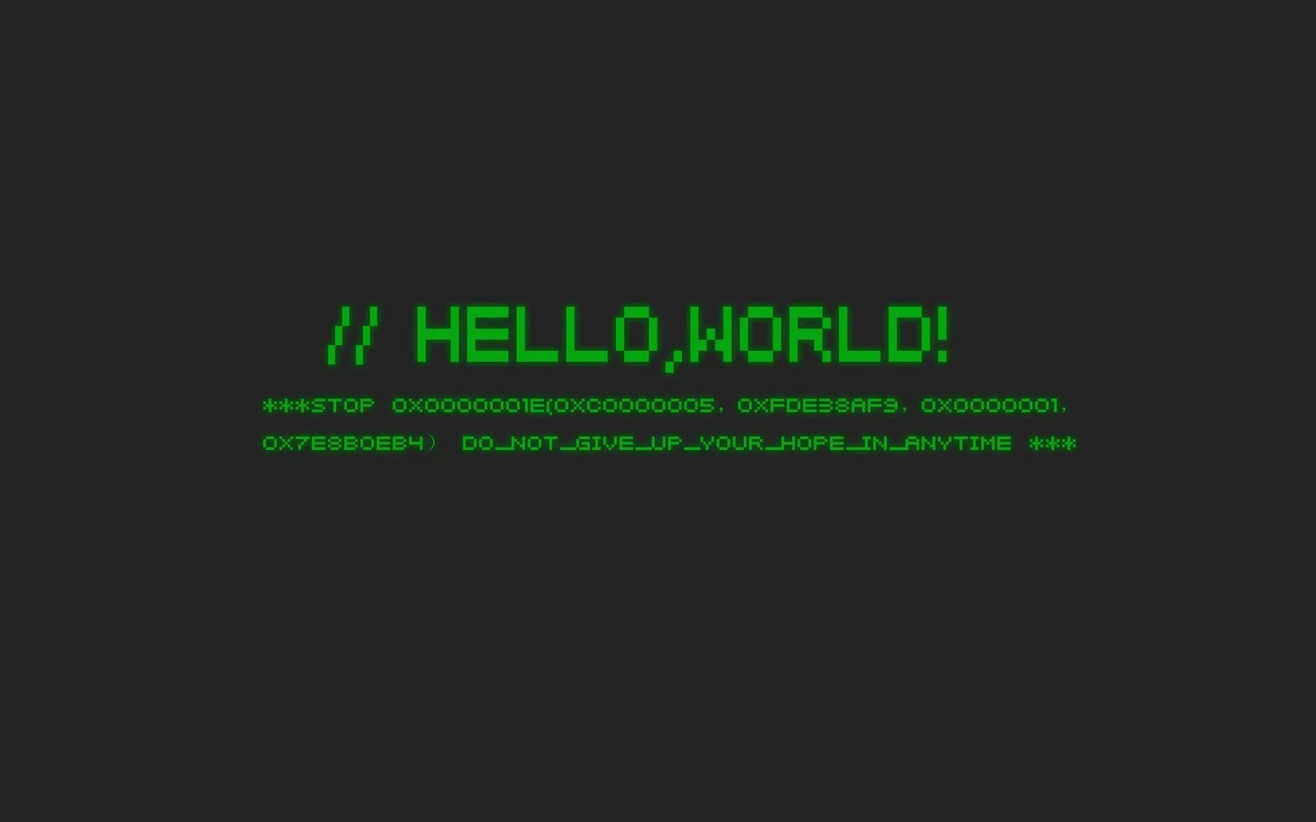 Let s code