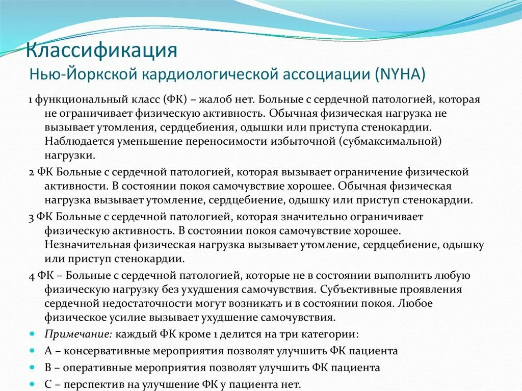 Сердечная недостаточность 3 функционального класса