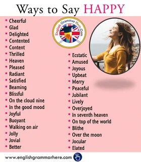 Happy say