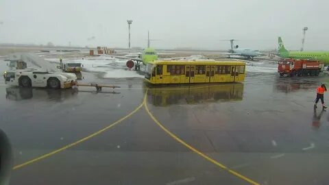 Посадка в новосибирске