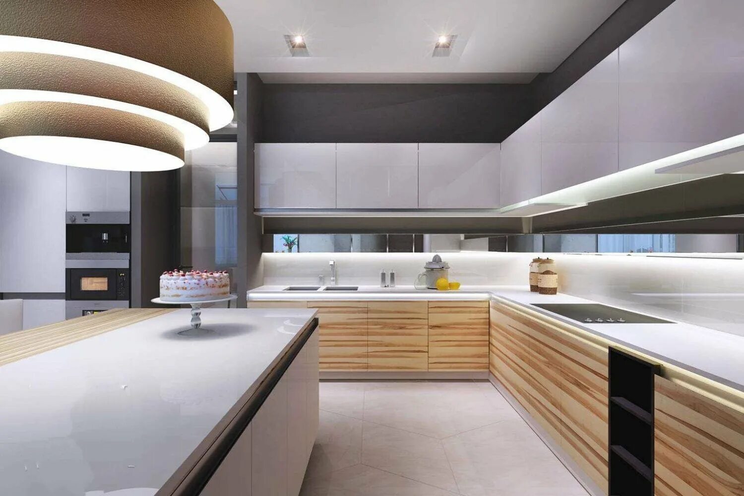 Проект интерьера кухни. Современные кухни. Кухня в современном стиле. Стильные кухни. Стильный интерьер кухни.